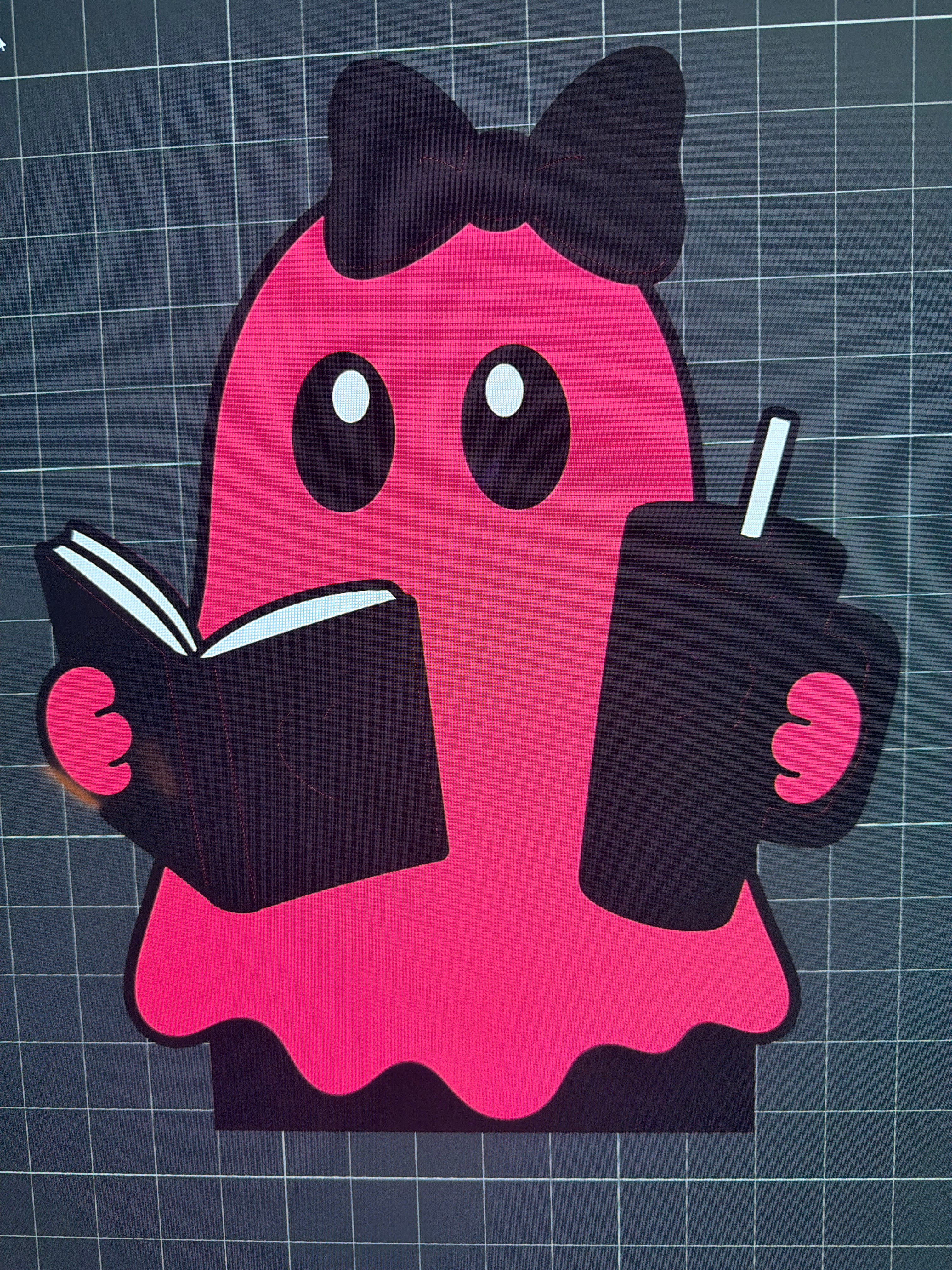 Ghost Pen Holder