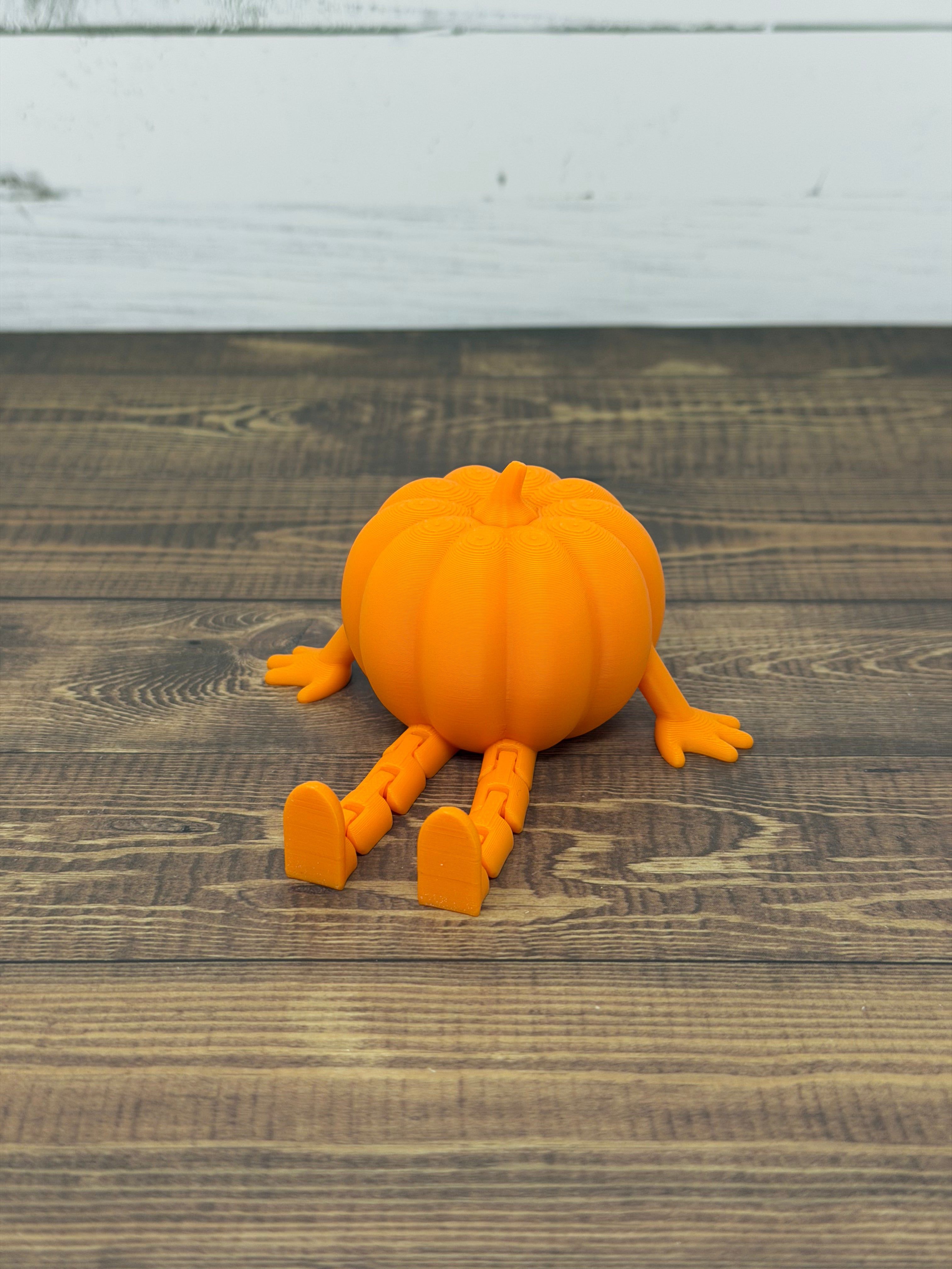 Sitting Pumpkin Decoration