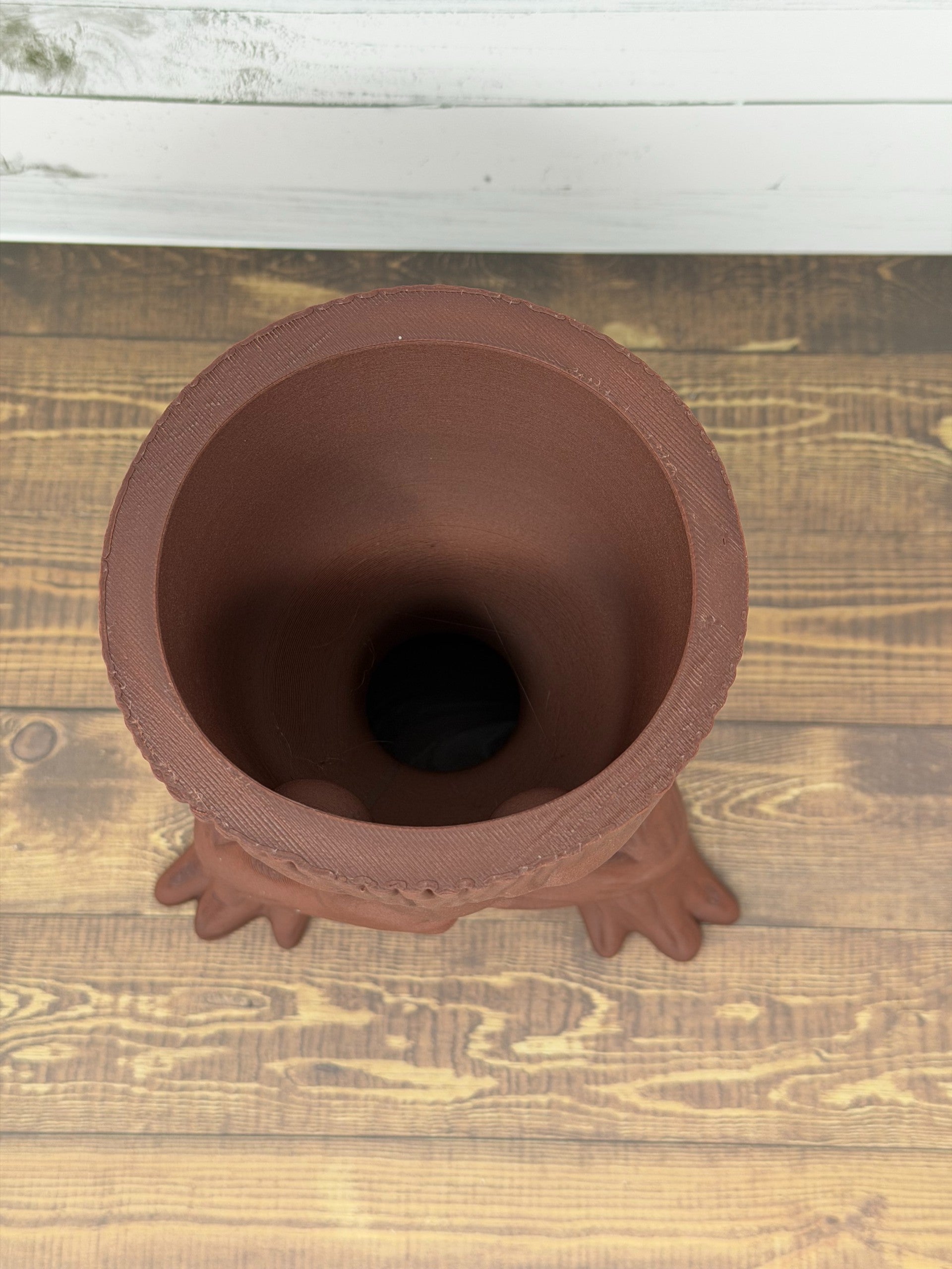 3D Printed Tree Character Planter (Rosewood Color)